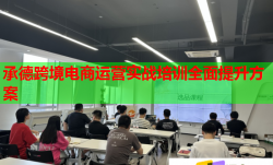 承德跨境電商運(yùn)營實(shí)戰(zhàn)培訓(xùn)全面提升方案