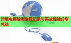 跨境電商培訓(xùn)全程記錄與實(shí)戰(zhàn)經(jīng)驗(yàn)分享總結(jié)
