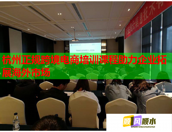 杭州正規(guī)跨境電商培訓(xùn)課程助力企業(yè)拓展海外市場  第1張